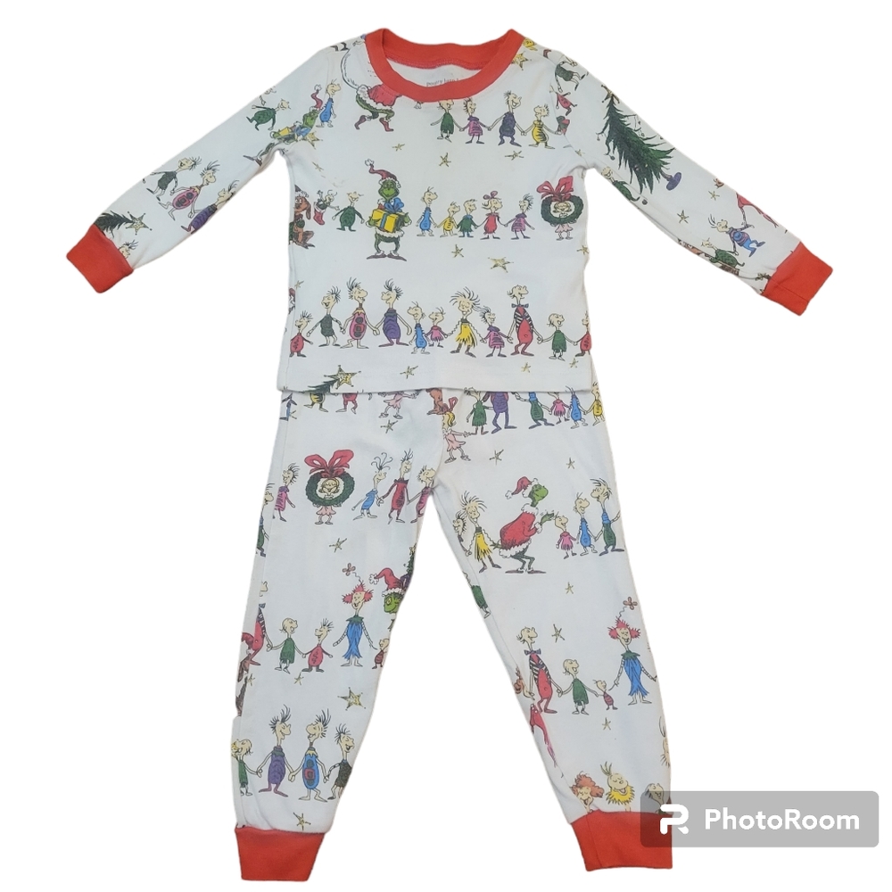 The Grinch Pottery Barn pajamas